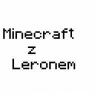 Koszulka-Biała-Minecraft z Leronem