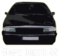 Chevy Impala SS - Czarna