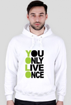 Bluza Yolo unisex green - streetwearshop