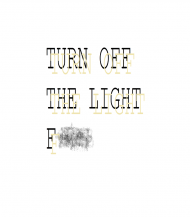 Turn OFF The Light