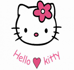 koszulka dla dziewczynki HELLO KITTY - nadruk
