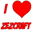 Miś I love ZezCraft