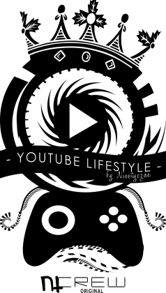 YouTube Lifestyle | Koszulka biała | Męska
