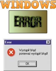 WINDOWS ERROR: Żółty