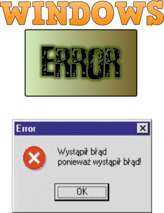 WINDOWS ERROR: Czarny