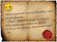 Koszulka - Anegdota Molier