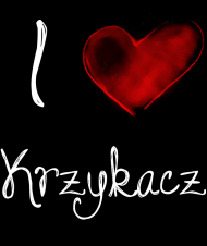 I <3 Krzykacz v2 - Czarna