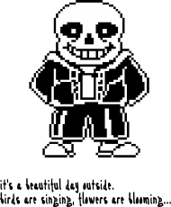undertale wear: sans