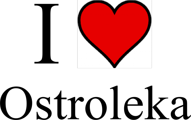 Koszulka I Love Ostroleka