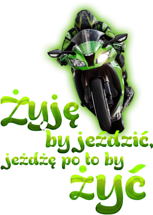 Żyję by jeżdzić, jeżdżę po to by żyć - bluza