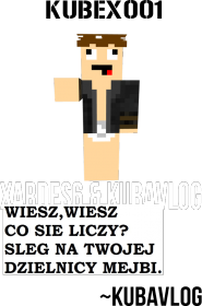 KOSZULKA KUBEX001 (1SZTUKA)