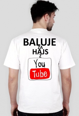BALUJE ZA HAJS Z YOUTUBE Męska - wszystkie kolory - wersja 2 - game-tshirt