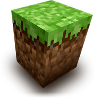 Ekstra koszulka z napisem minecraft, a stylu bloczek minecrafta