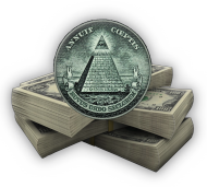 Illuminati Dollar Stacks