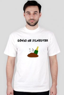 Koszulka "Gówno nie sylwester" - Słaby sklep