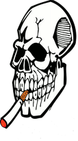 Gibciarze Logo Skull_Gib Melange