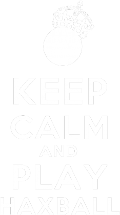 Keep Calm And Play Haxball - niebieska