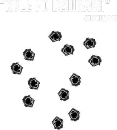 Klocuch Kule po dziurach czarne