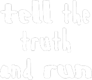 tell truth run BLUZA męska