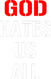 DREWMALINO wear - GOD HATES US ALL męska