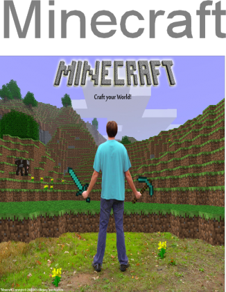 czarna Koszula - Minecraft