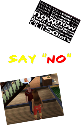 Say " No" for man