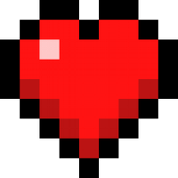 koszulka minecraft serce