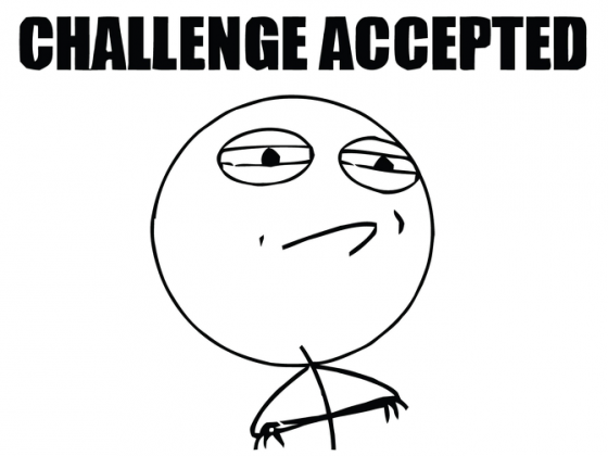 Challenge Accepted cup