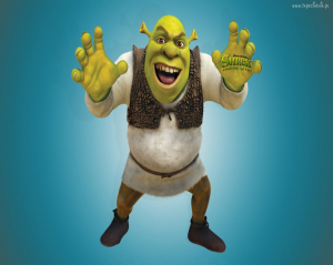 Shrek - nadruk
