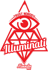 Męska Bluza z Kapturem - Illuminati Trust Nobody - Sklep odzieżowy Illumination Wear