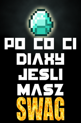 Po Co Ci DIAXY Jesli Masz SWAG - nadruk
