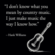 Hank Williams quote