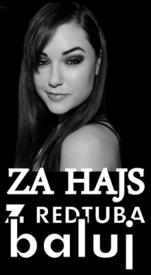 Za hajs z redtuba baluj M - nadruk