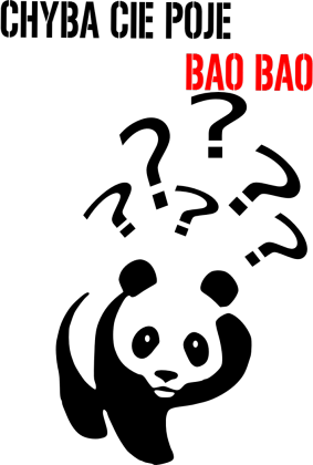 Koszulka damska  Chyba cię poje Bao Bao
