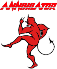 Annihilator - Red Devil black