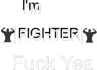 I'M FIGHTER - bluza czarna