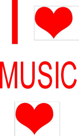 I LOVE MUSIC - kubek
