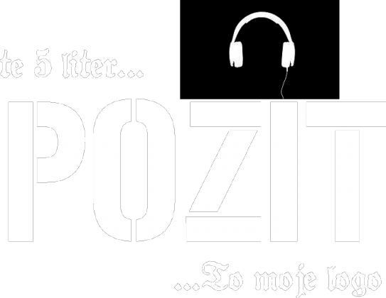 Czarny męski T-shirt PoziT Verum&Regit