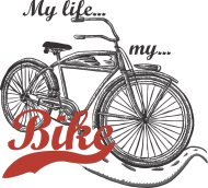 My bike, vintage- Bluza