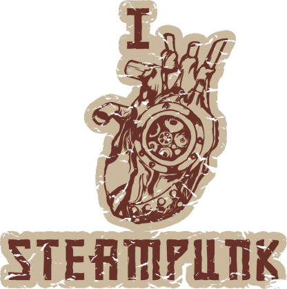 I Love Steampunk Old-Torba