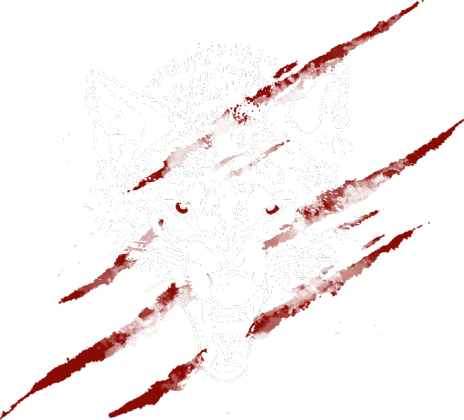 Very angry wolf- bluza