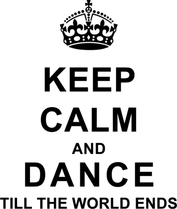 Keep Calm And Dance Till - różowa damska