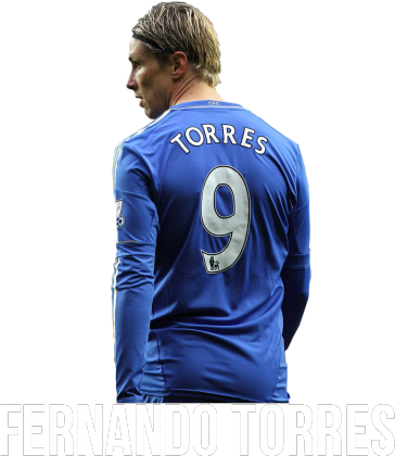 Fernando Torres 2-koszulka damska V czarna