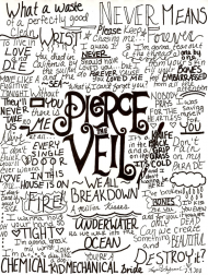 pierce the veil: lyrics white