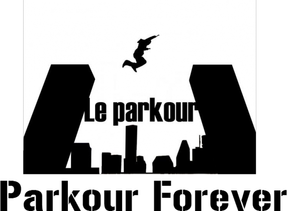 Biała koszulka Parkour (męska)