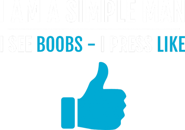 Koszulka I see boobs - i press like 2 FJON BWB
