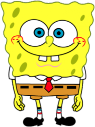 Spongebob-czarny