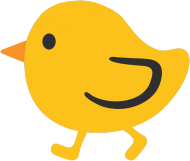 Emoji Kurczaczek