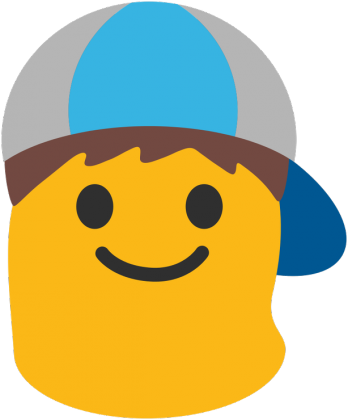 Emoji Chłopak w czapce