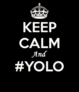 Yolo - nadruk